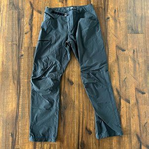 Men’s 32 Arc'teryx Psiphon SL rock-climbing pants in pilot gray